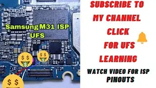 Samsung M31 UFS isp pinouts | SM-M315F/DS, SM-M315F/DSN ISP pinouts | SAMSUNG GALAXY SM-M315F ISP