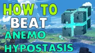 How to EASILY beat Anemo Hypostasis in Genshin Impact - Free to Play Friendly!