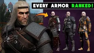 Witcher 3 - All Witcher Armor Ranked WORST to BEST