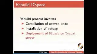 Email Configuration for DSpace on Windows OS-English