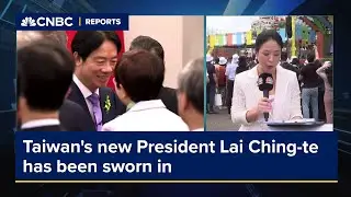 Taiwans new President Lai Ching-te has been sworn in