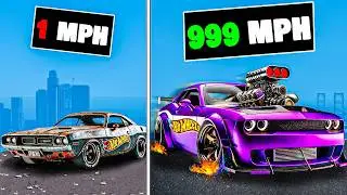 Upgrading to the Fastest HOT WHEELS Car in GTA 5