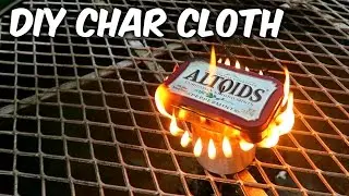 How to Make Char Cloth in Altoids Tin