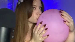 ASMR | Balloons 🎈Kissing, Tapping, Scratching and POPPING ❤️‍🔥🎈