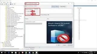 How to Disable Windows Installer to Block the Software Installation in Windows 10