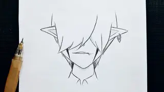 Simple anime drawing : How to draw Elf Boy || Anime Elf step by step || Tutorial