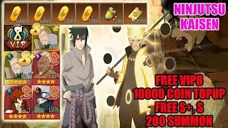 Ninjutsu Kaisen PServer - Free VIP8 & Free Topup & Free S+ S & 200 Summon Tickets & Gift Codes