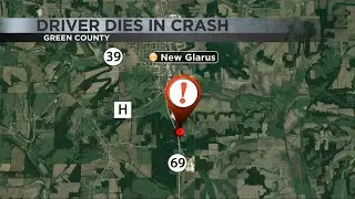 Driver killed in crash on Highway 69 in New Glarus