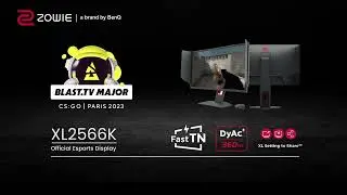 ZOWIE XL2566K | Official Esports Display BLAST.tv Paris Major