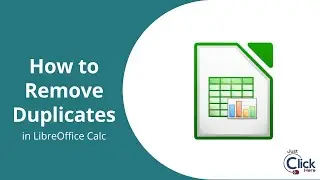 LibreOffice Calc - how to find and remove duplicates