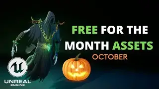 Check out this FREE for the month Marketplace ASSETS for October for Unreal Engine 5