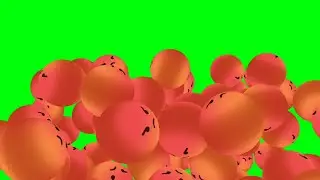 GREEN SCREEN Emoji 3D falling Effects animations | Emoji effects chroma key | Crazy Editor