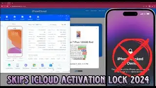 Skips iCloud Activation Lock 2024 - All iPhone Easy Bypass Success 1000%