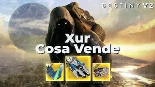 Xur con la tavola da Xurfs mentre aspettiamo Destiny Gacha....