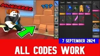 *ALL CODES WORK* [👔OUTFITS] Sally's MM2 ROBLOX | September 7, 2024