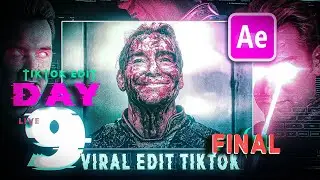 {LIVE) DAY 9 HOW TO: Make A TikTok Edit  Complete After Effect's Tutorial. (HOMELANDER) FINAL EDIT)