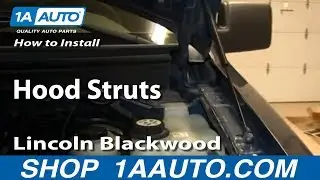 How To Replace Hood Struts 04-13 Ford F150