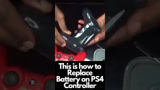 This is how to Replace Battery on PS4 Controller