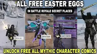 FREE EASTER EGGS FOR ALL  | Unlock FREE All Mythic Character Comics in Cod mobile 2024/Mythic Ghost