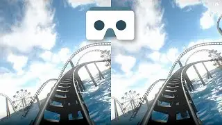 Virtual Reality Roller Coaster for VR Box & Google Cardboard: 3D Video Underwater Park