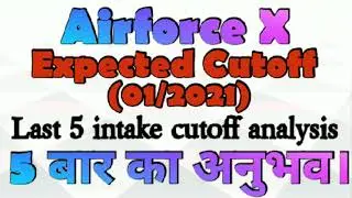 Airforce Group X expected Cutoff (01/2021)