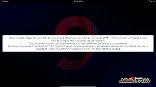 Eclipse Temurin OpenJDK 17 installation on RHEL 9 | How to install Java 17 on Linux with JAVA_HOME