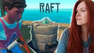 ПЛАВИЛЬНАЯ КАМПАНИЯ  / RAFT первый взгляд / Raft прохождение на русском / Raft gameplay / Рафт