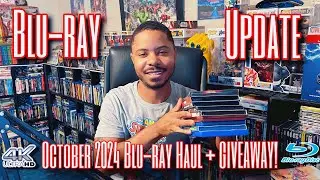 OCTOBER 2024 Blu-ray Haul & GIVEAWAY - Blu-ray Update (4Ks, Blu-rays, Steelbooks, DVDs)