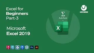 Excel for Beginners Part-3 | Excel 2019 အခြေခံအသုံးပြုနည်း