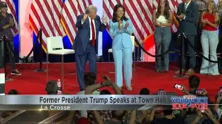 Former President Trump speaks at town hall