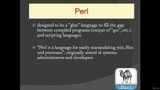 COMPLETE PERL Programming 2020 - learn Perl