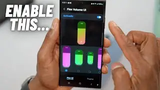 Incredible Colorful Samsung Phone Volume Animations