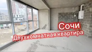 Двухкомнатная квартира в центральном районе города Сочи с видом на море