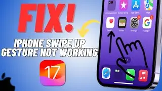 How To Fix Swipe Gestures not working On iPhone