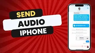 How To Send An Audio Message On iPhone