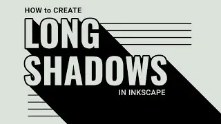 How to Create Text Typography with Long Shadow Effect