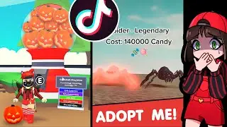 ХЭЛЛОУИН в Адопт МИ из ТИК ТОК | Лучшее в Tik Tok по Roblox Adopt Me