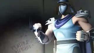 Classic Shredder Afraid To Fight Karai Funny Scene