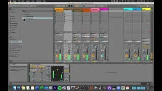 Grouping Tracks in Ableton Live