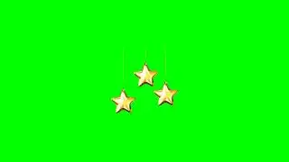 Green Screen Animated Stars #stars #greenscreen