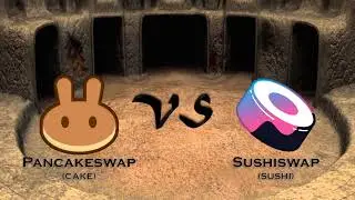 PancakeSwap (CAKE) vs. SushiSwap (SUSHI) [2021]