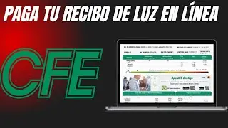 🔥PAGA EL RECIBO DE LUZ DESDE INTERNET CFE 2024