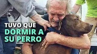 No tenía dinero para cuidar a su amado perro