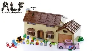 Lego Simpsons 71006 The Simpsons House - Lego Speed Build Review ( AustrianLegoFan )