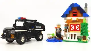 How to Build LEGO Police Car - WOMA SWAT CORPS C0541