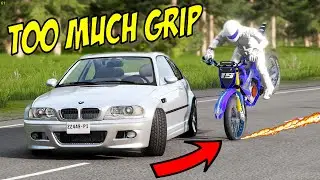 Can Tires Grip Too Much? These Car Crashes Say Yes! - BeamNG Drive Car Crashes