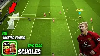 OMG!! Hide Your GK Before Epic Booster SCHOLES 103 Rate  Unleashes His Rocket - 101 Kicking Power 🔥