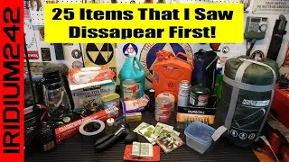 25 Items That Will Disappear Fast In A Crisis - Will You Be Ready?