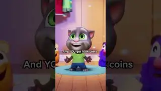 Coins For Everyone! 🤑💰 Talking Tom #Shorts