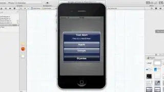 Xcode Tutorial - UIAlertView (Pop Over Alert)